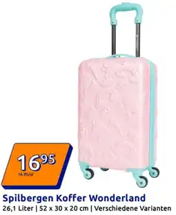 Action Spilbergen Koffer Wonderland Angebot