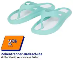 Action Zehentrenner-Badeschuhe Angebot
