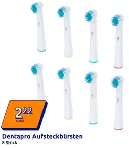 Action Dentapro Aufsteckbürsten Angebot