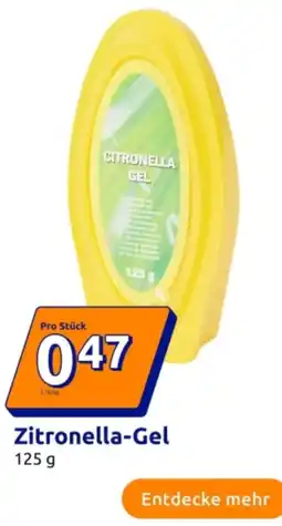 Action Zitronella-Gel Angebot