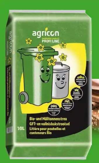 Globus Baumarkt Agricon Firewood Bio- und Mülltonnenstreu Angebot