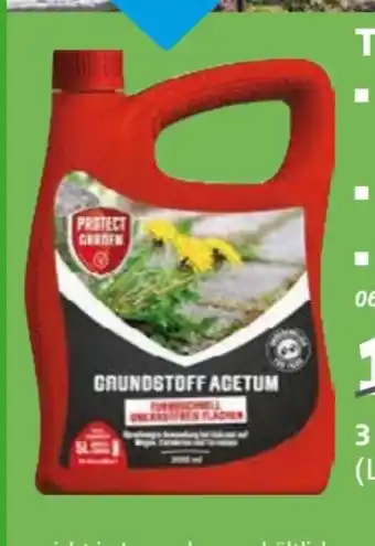 Globus Baumarkt Protect Garden Turbo-Unkrautfrei Acetum Angebot