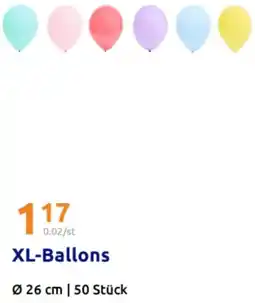 Action XL-Ballons Angebot