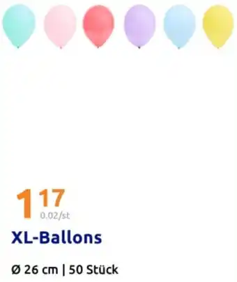 Action XL-Ballons Angebot