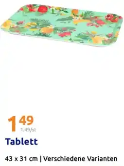 Action Tablett Angebot