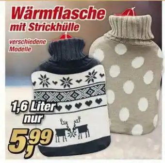 Posten Börse Wärmflasche Mit Strickhülle Angebot