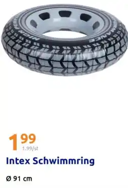Action Intex Schwimmring Angebot