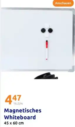 Action Magnetisches Whiteboard Angebot
