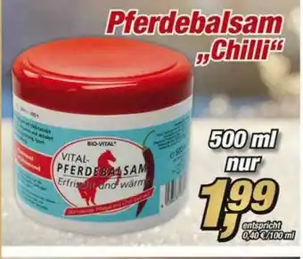Posten Börse Pferdebalsam Chilli Angebot