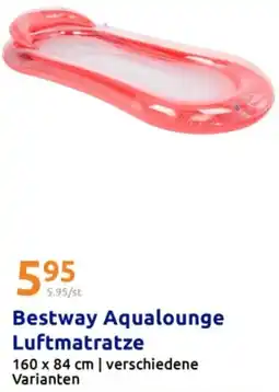 Action Bestway Aqualounge Luftmatratze Angebot