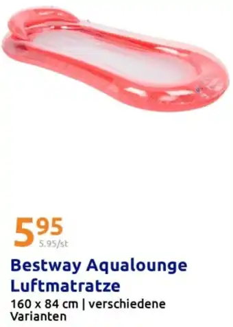 Action Bestway Aqualounge Luftmatratze Angebot