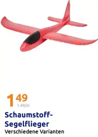 Action Schaumstoff Segelflieger Angebot