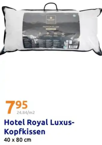 Action Hotel Royal Luxus Kopfkissen Angebot