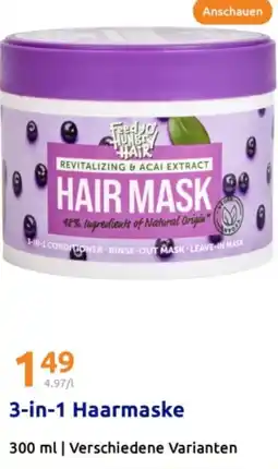 Action 3-in-1 Haarmaske Angebot