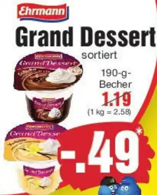 Edeka Ehrmann Grand Dessert Angebot