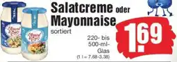 Edeka Salatcreme oder Mayonnaise Angebot