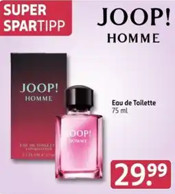 Rossmann JOOP! HOMME Eau de Toilette Angebot