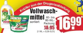 Edeka ARIEL Vollwaschmittel Angebot
