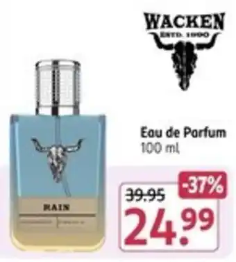 Rossmann WACKEN RAIN Eau de Parfum Angebot