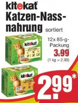 Edeka kitekat Katzen-Nassnahrung Angebot