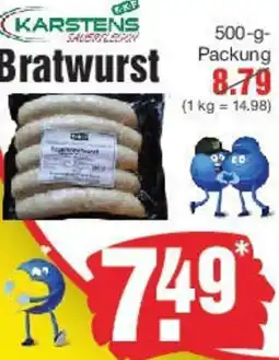Edeka KARSTENS Bratwurst Angebot