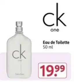 Rossmann ck one Eau de Toilette Angebot