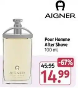 Rossmann AIGNER Pour Homme After Shave Angebot