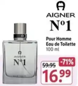 Rossmann AIGNER Nº1 Pour Homme Eau de Toilette Angebot