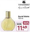 Rossmann VANDERBILT Eau de Toilette Angebot