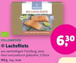 Aleco Biomarkt FOLLOWFOOD Lachsfilets Angebot