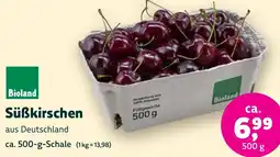 Aleco Biomarkt Bioland Süßkirschen Angebot