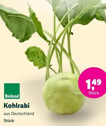 Aleco Biomarkt Bioland Kohlrabi Angebot