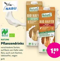 Aleco Biomarkt NATUMI Pflanzendrinks Angebot