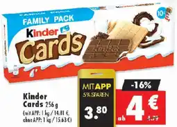Mäc Geiz Kinder Cards Angebot