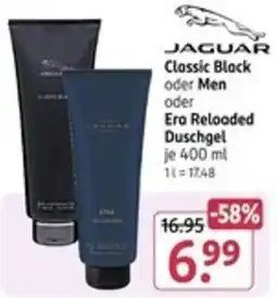 Rossmann JAGUAR Classic Black oder Men oder Era Reloaded Duschgel Angebot