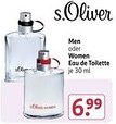 Rossmann s.Oliver Men oder Women Eau de Toilette Angebot