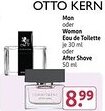Rossmann OTTO KERN Man oder Woman Angebot