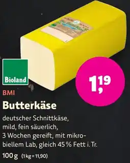 Aleco Biomarkt BMI Butterkäse Angebot