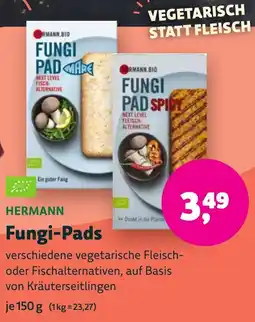 Aleco Biomarkt HERMANN Fungi-Pads Angebot