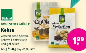 Aleco Biomarkt BOHLSENER MÜHLE Kekse Angebot