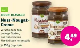 Aleco Biomarkt RIGONI DI ASIAGO Nuss-Nougat Creme Angebot