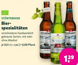 Aleco Biomarkt STÖRTEBEKER Bierspezialitäten Angebot