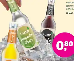 Aleco Biomarkt LUMO Limonade Angebot