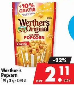 Mäc Geiz Werther's Popcorn Angebot