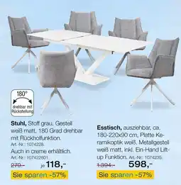 Möbel Inhofer Esszimmer Angebot