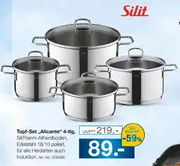 Möbel Inhofer Silit topf-set „alicante“ 4-tlg Angebot