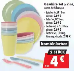 Mäc Geiz Geschirr-Set Angebot