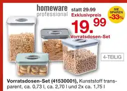 Möbelzentrum Pforzheim Homeware professional vorratsdosen-set Angebot