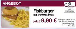 Möbel Inhofer Fishburger mit pommes frites Angebot