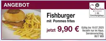 Möbel Inhofer Fishburger mit pommes frites Angebot